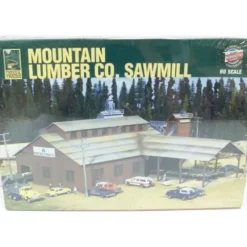 Walthers 933-3058 HO Mountain Lumber Company Sawmill Building Kit - Your Source for Gaming Essentials Fashion