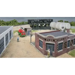 Walthers 933-4045 HO National Fuel Supply Co. Building Kit - Your Source for Gaming Essentials Fashion