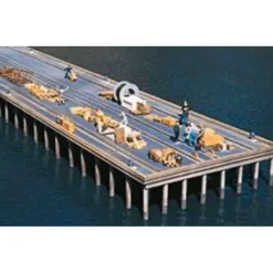 Walthers 933-3154 HO Pier Add-On Structure Building Kit - Your Source for Gaming Essentials Online