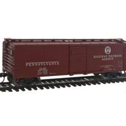 Walthers 910-2405 HO PRR 40' Steel Boxcar w/Dreadnaught End #2145 - Your Source for Gaming Essentials* Clearance