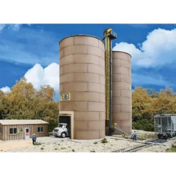 Walthers 933-4036 HO Rail-to-Road Aggregate Transfer Industrial Building Kit - Your Source for Gaming Essentials Sale