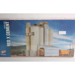 Walthers 933-3704 HO Red X Cement Limited Run Structure Building Kit - Your Source for Gaming Essentials Online
