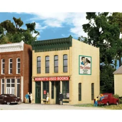 Walthers 933-3659 HO Robert's Used Books Building Kit - Your Source for Gaming Essentials Cheap