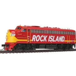 Walthers 920-40696 HO Rock Island EMD F7A Diesel Locomotive #677 w/ DCC & Sound - Your Source for Gaming Essentials Fashion