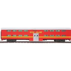 Walthers 920-16522 HO Rock Island 85' Pullman-Standard Bi-Level Commuter Cab Car - Your Source for Gaming Essentials Cheap