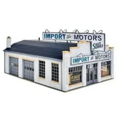 Walthers 933-4023 HO 1960-70's Import Motors Building Kit - Your Source for Gaming Essentials Sale