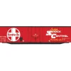 Walthers 931-1676 HO Santa Fe 50' Plug-Door Boxcar - Ready to Run - Your Source for Gaming Essentials Best