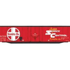 Walthers 931-1676 HO Santa Fe 50' Plug-Door Boxcar - Ready to Run - Your Source for Gaming Essentials Best