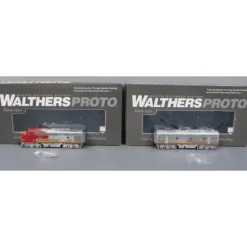 Walthers 920-47698 HO Santa Fe EMD F7A-B Set w/DC #45C,45B - Your Source for Gaming Essentials New