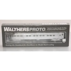 Walthers 920-9017 HO Santa Fe Lighted 85' PS Observation Lounge Passenger Car - Your Source for Gaming Essentials Best Sale