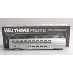 Walthers 920-14321 HO Scale Amtrak 85' Budd Hi-Level Lighted Sky Lounge Car - Your Source for Gaming Essentials Outlet
