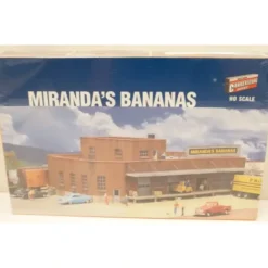 Walthers 933-3080 HO Scale Miranda's Bananas Building Kit - Your Source for Gaming Essentials Best Sale