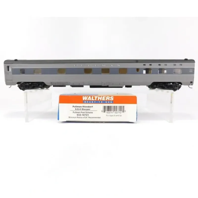 Walthers 932-16721 HO Scale Pullman Pool Scheme Sleeper Car LN/Box - Your Source for Gaming Essentials Online