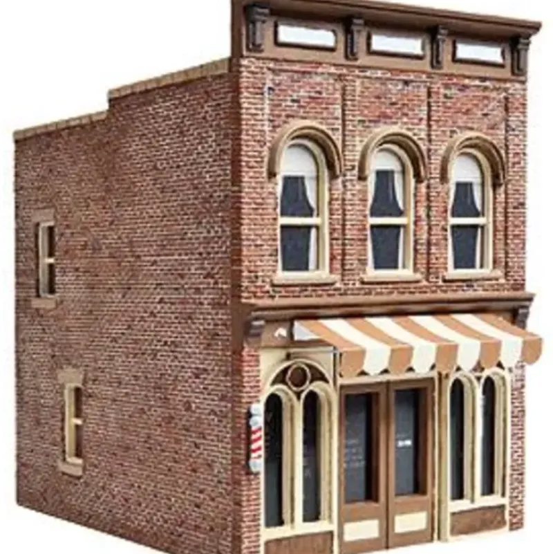 Walthers 933-3471 HO Scale Vic's Barber Shop Building Kit - Your Source for Gaming Essentials Online