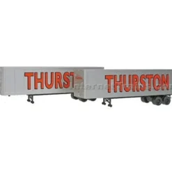 Walthers 949-2305 HO Thurston 40' Trailer Assembled Large Lettering (Pack of 2) - Your Source for Gaming Essentials Cheap