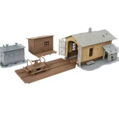 Walthers 931-909 HO Trackside Tool Buildings Kit - Your Source for Gaming Essentials Best Sale