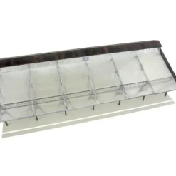 Walthers 933-2984 HO Train Shed with Clear Roof Building Kit - Your Source for Gaming Essentials Outlet