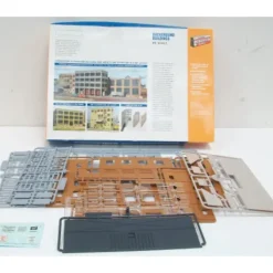 Walthers 933-3177 HO Tuscan W/Dark GreenParkview Terrace Background Building Kit - Your Source for Gaming Essentials New