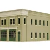 Walthers 933-4022 HO Two-Bay Fire Station Building Kit - Your Source for Gaming Essentials Best