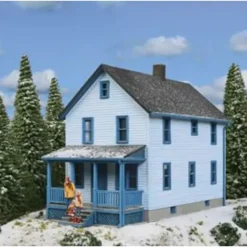 Walthers 933-3786 HO Two-Story Frame House Kit - Your Source for Gaming Essentials Best Sale