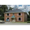Walthers 933-3781 HO 4-Unit Brick Apartment Building Kit - Your Source for Gaming Essentials Hot