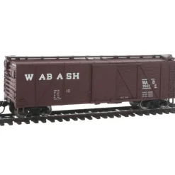 Walthers 910-2506 HO Wabash 40' Single Sheathed Boxcar w/Flat Roof #76076 - Your Source for Gaming Essentials* Online