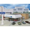 Walthers 933-3483 HO Wayne Bros. Ford Dealership Building Kit - Your Source for Gaming Essentials Shop