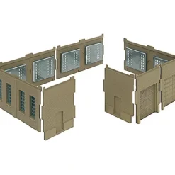 Walthers 933-3285 N Building Walls w/Vehicle Doors - Your Source for Gaming Essentials Best