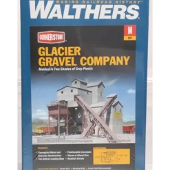 Walthers 933-3241 N Glacier Gravel Co. Industrial Building Kit - Your Source for Gaming Essentials Fashion
