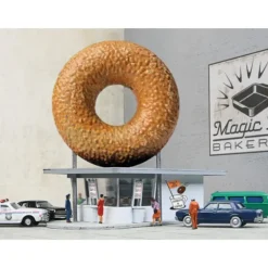 Walthers 933-3835 N Hole-In-One Donut Shop Building Kit - Your Source for Gaming Essentials Hot
