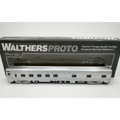 Walthers 920-9012 Santa Fe 85' Budd Pine Series 10-6 Lighted Sleeper - RTR - Your Source for Gaming Essentials Flash Sale