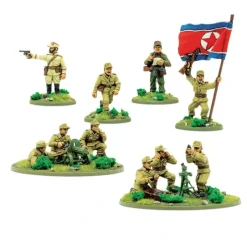 Tabletop Miniatures-Warlord Games Bolt Action - Korean War North Korean KPA Support Group - Your Source for Gaming Essentials