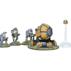 Tabletop Miniatures-Warlord Gates of Antares Boromite Team with Heavy Frag Borer Unpainted Mini - Your Source for Gaming Essentials