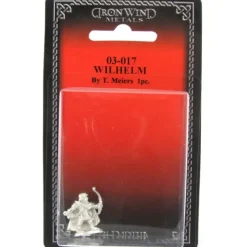 Tabletop Miniatures-Wilhelm #03-017 Classic Ral Partha Fantasy RPG Metal Figure - Your Source for Gaming Essentials