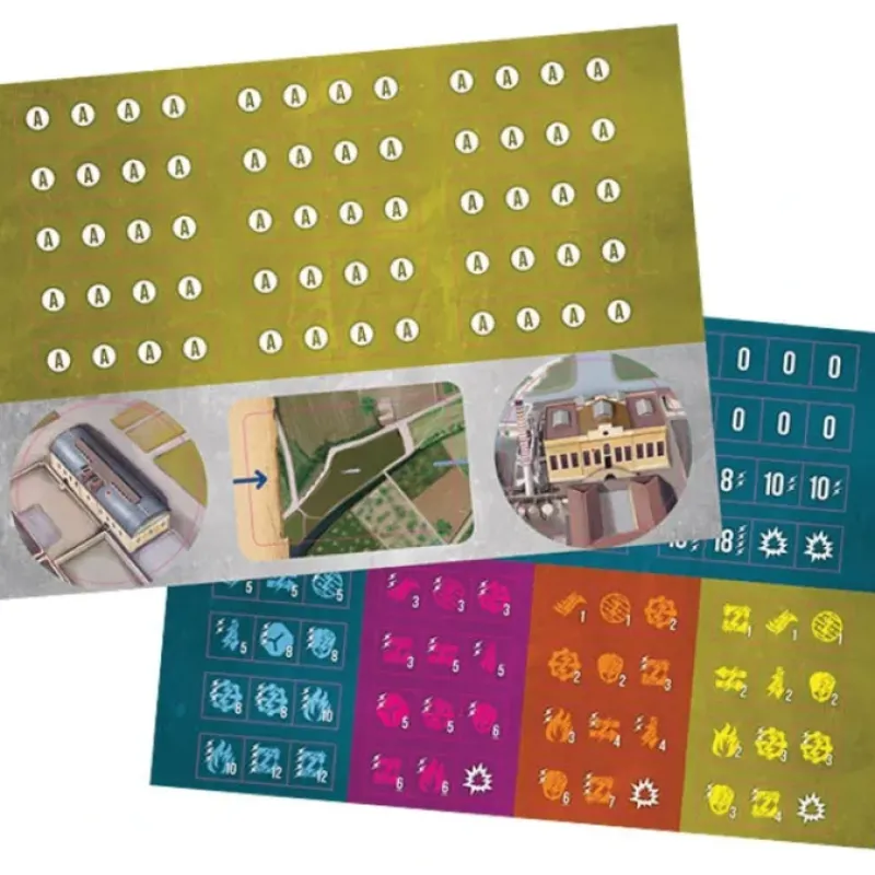 Board Games-Wings of Glory: Tripods and Triplanes WW2 Counter Set - Your Source for Gaming Essentials