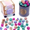 Dice-Wiz Dice Cup Of Illusion: 35 Polyhedral Dice in 5 Complete Sets - Your Source for Gaming Essentials