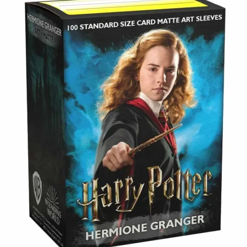 Cards-Wizarding World Hermione Granger Matte 100 Standard Size Card Sleeves - Your Source for Gaming Essentials