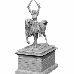 Tabletop Miniatures-WizKids Deep Cuts Unpainted Miniatures: (W12.5) Heroic Statue - Your Source for Gaming Essentials