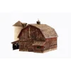 Woodland Scenics BR4932 N Built-&-Ready Old Weathered Barn Building W/LED - Your Source for Gaming Essentials Shop