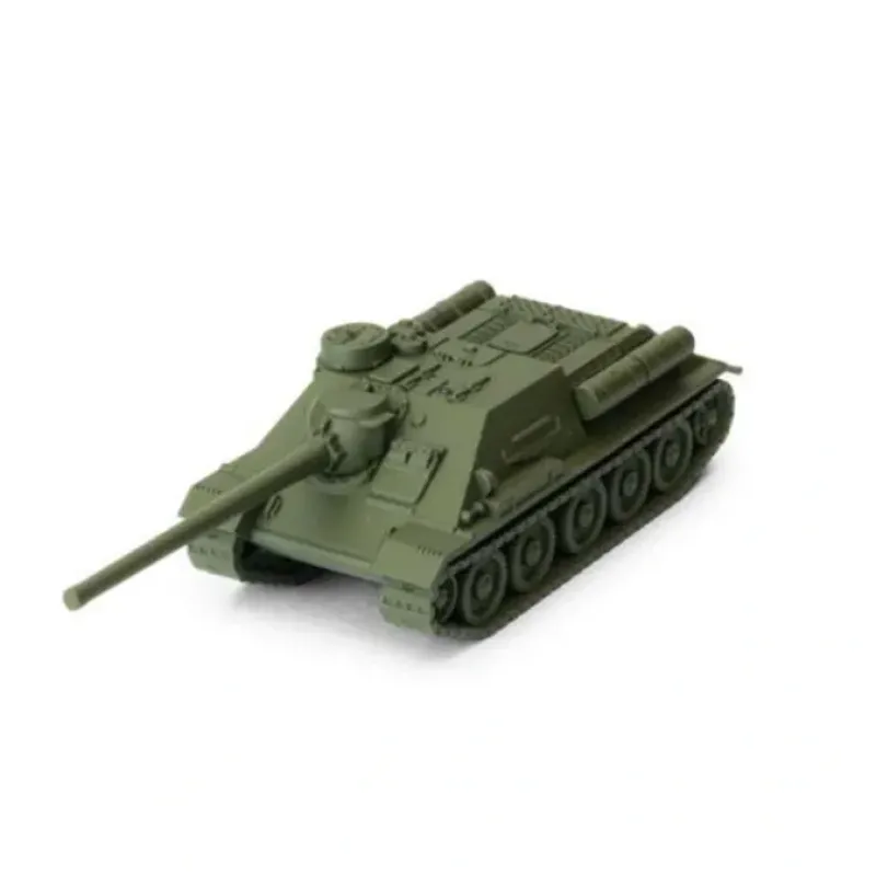 Tabletop Miniatures-World of Tanks: Miniatures Game Tank Model - Soviet SU-100 - Your Source for Gaming Essentials