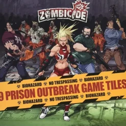Board Games-Zombicide: Prison Outbreak Tile Set - Your Source for Gaming Essentials